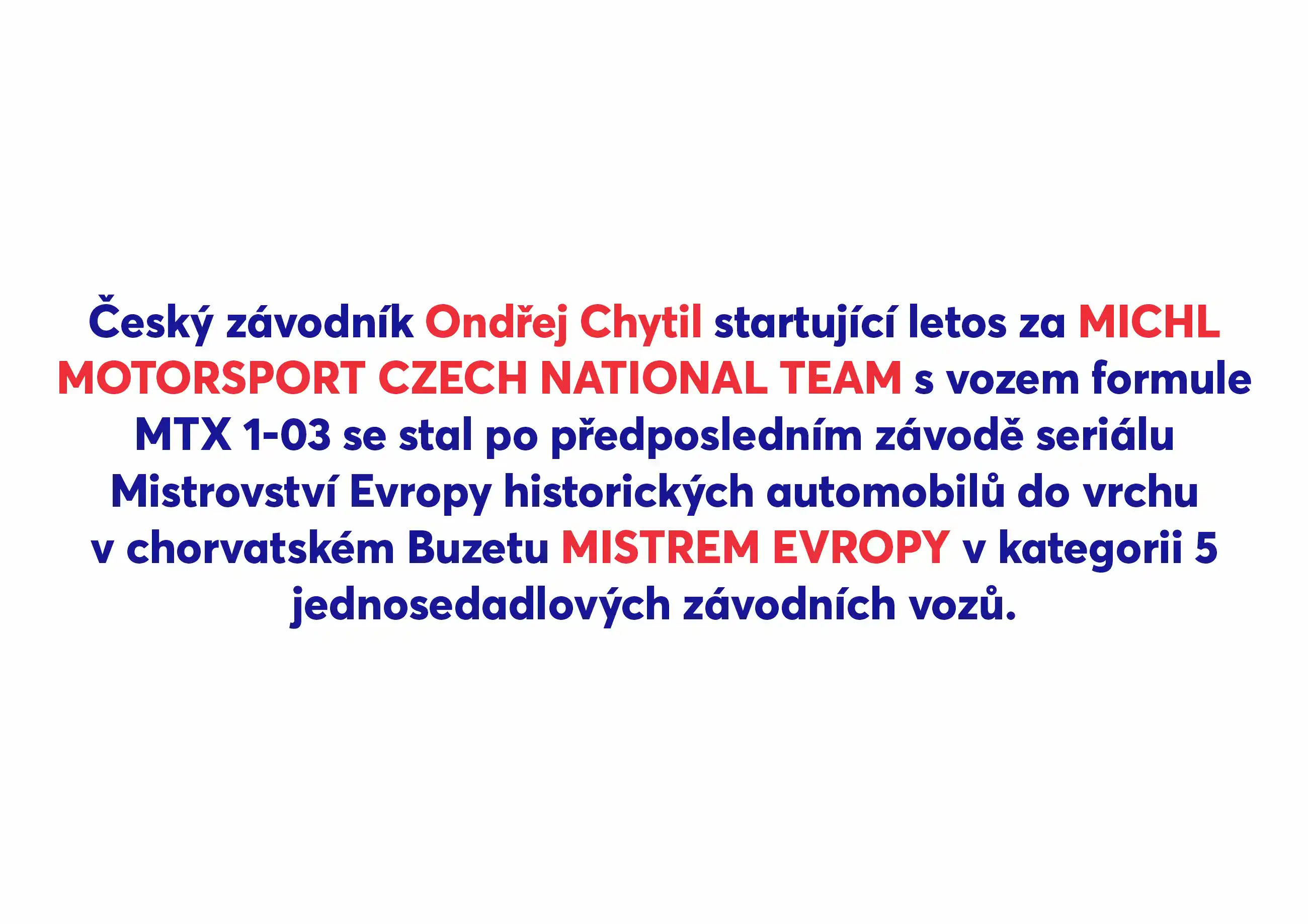 Chytil motosrpot - logo a vizuální identita závodního týmu.