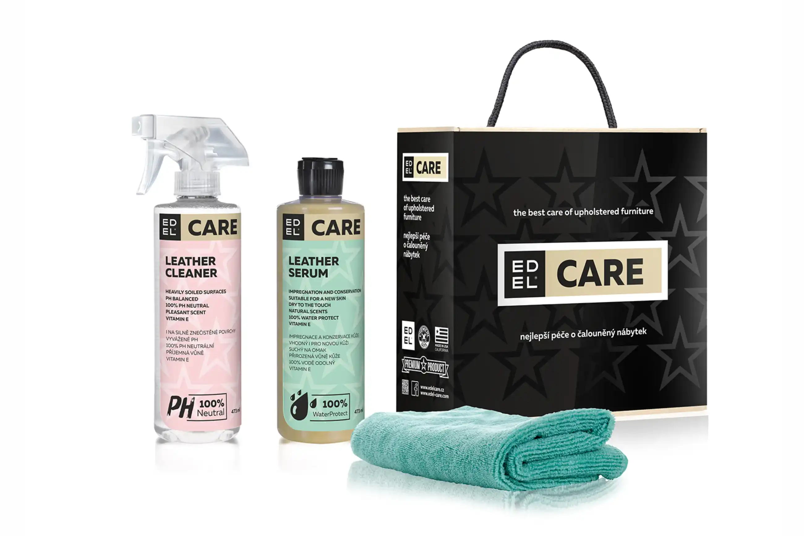 EDEL CARE - design obalů výrobků.